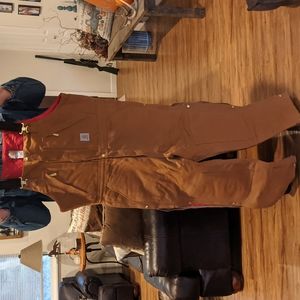 Carhartt lined overalls
